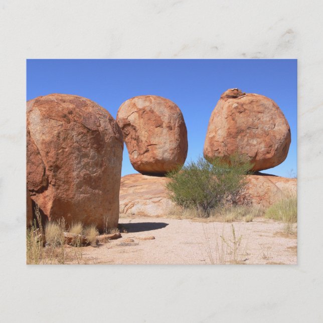 Postkarte des Teufels (Vorderseite)