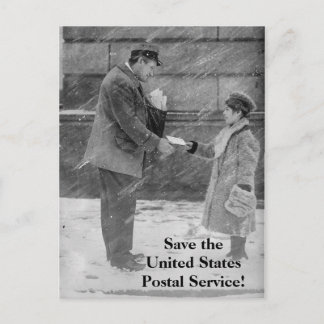 Postkarte des Vereinigten Staaten gerettet