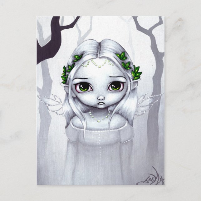 Postkarte "Die letzten Blätter" (Vorderseite)