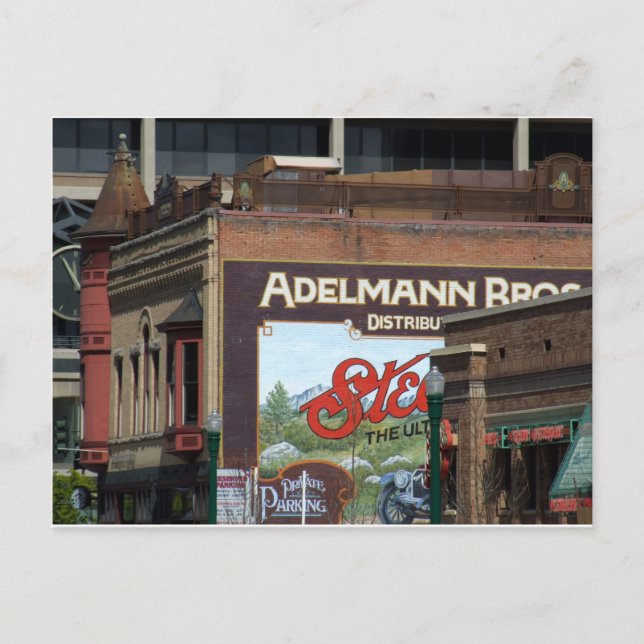 Postkarte Downtown Boise (Vorderseite)