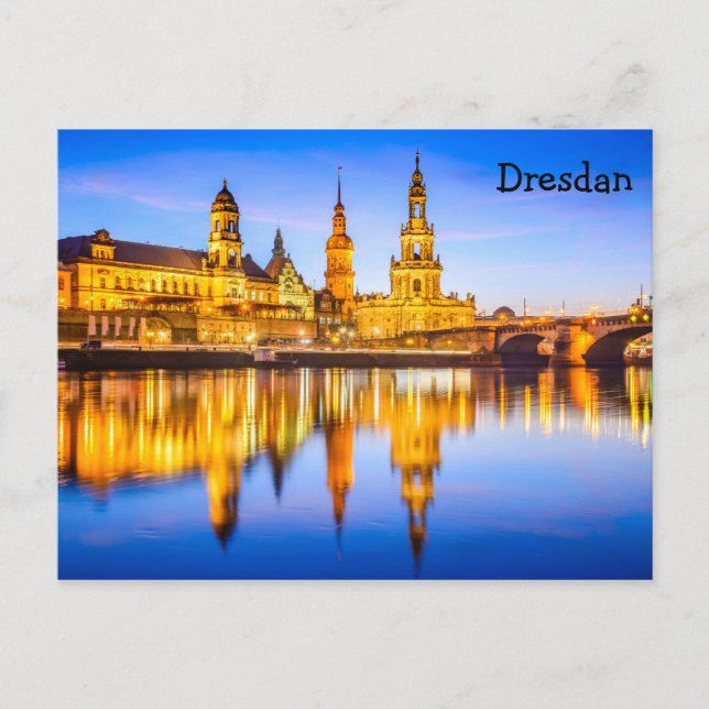 Postkarte Dresden (Vorderseite)