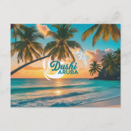 Postkarte Dushi aruba