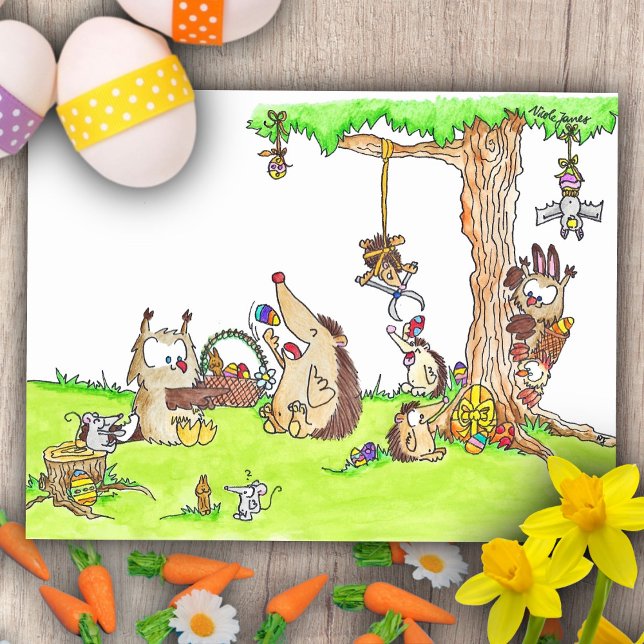 Postkarte EASTER von Nicole Janes (Von Creator hochgeladen)
