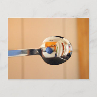 Postkarte - Ein Teelöffel Schirm