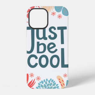 Postkarte, einfach cool, motivierender Spruch, Let iPhone 12 Hülle