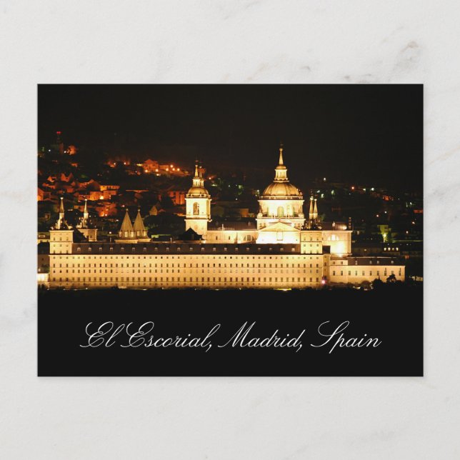 Postkarte EL Escorial (Vorderseite)
