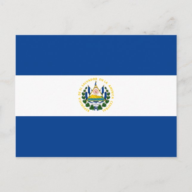 Postkarte El Salvador (Vorderseite)