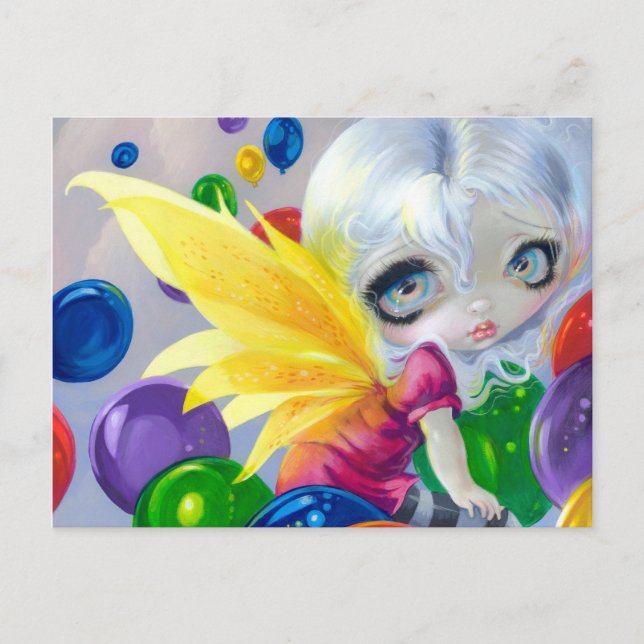 Postkarte "Fairy Balloons" (Vorderseite)