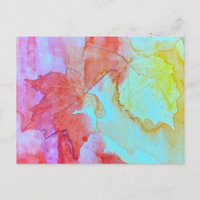 Postkarte fallen (Vorderseite)