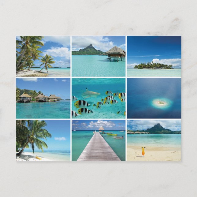Postkarte Französisch-Polynesien (Vorderseite)