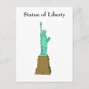 Postkarte: Freiheitsstatue Postkarte