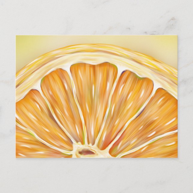 Postkarte "Freshly Squeezed" (Vorderseite)