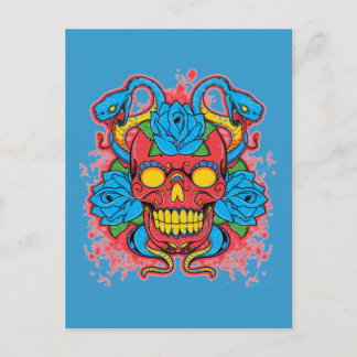 Postkarte für 2Schlangen