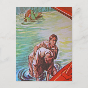 Postkarte für abgestürzte Luftfahrzeuge