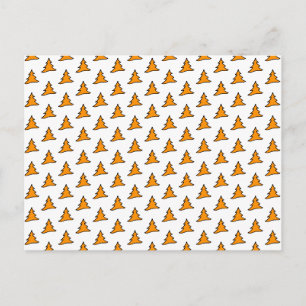 Postkarte für anpassbare Orange Trees