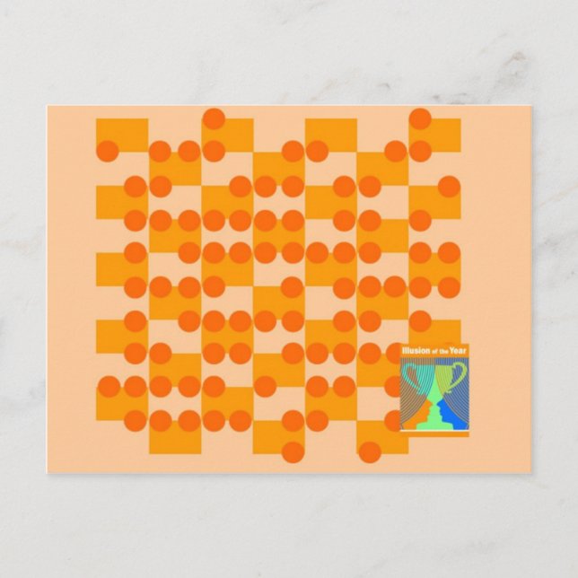 Postkarte für ausgefüllte Konturen (Vorderseite)