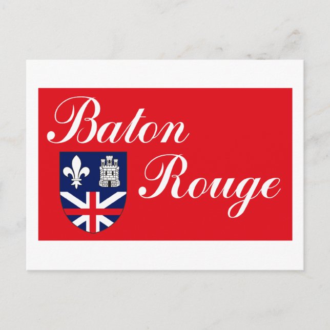 Postkarte für Baton Rouge (Vorderseite)
