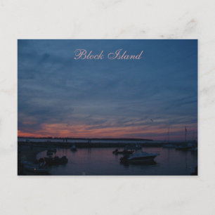 Postkarte für Block-Insel