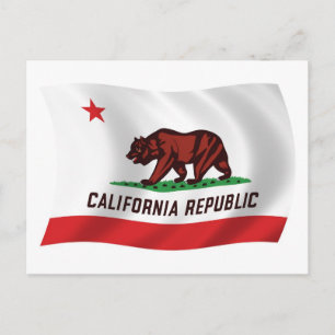 Postkarte für California