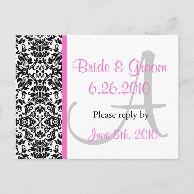 Postkarte für Damaskasreaktion (Vorderseite)