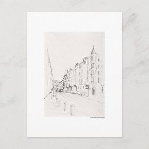 Postkarte für das Bleistift Hannover Landschaft