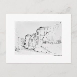 Postkarte für das Bleistift Hannover Landschaft