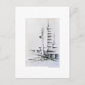 Postkarte für das Bleistift Hannover Landschaft