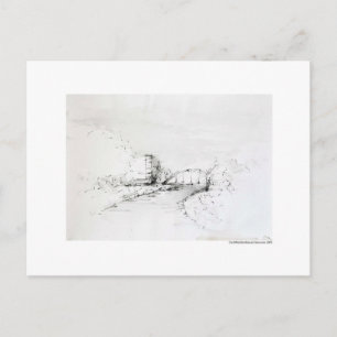 Postkarte für das Bleistift Hannover Landschaft