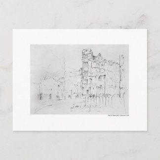 Postkarte für das Bleistift Hannover Landschaft