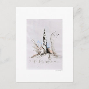 Postkarte für das Bleistift Hannover Landschaft