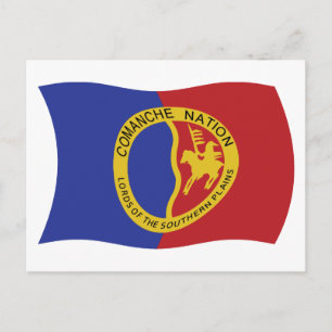 Postkarte für das Comanche Nation
