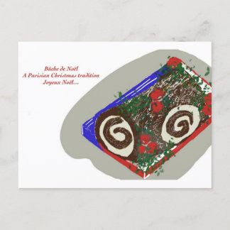 Postkarte für das französische Weihnachten