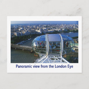 Postkarte für das London Auge 17