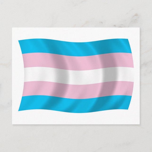 Postkarte für das Transgender-Pricing (Vorderseite)