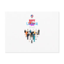 Postkarte für den Arbeitstag