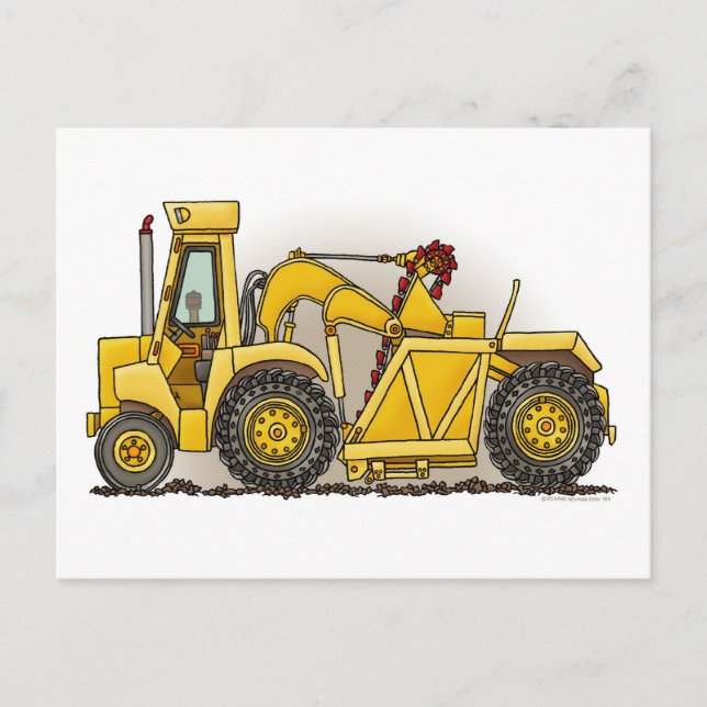 Postkarte für den Erdbebenbau (Vorderseite)