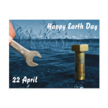 Postkarte für den Erdtag