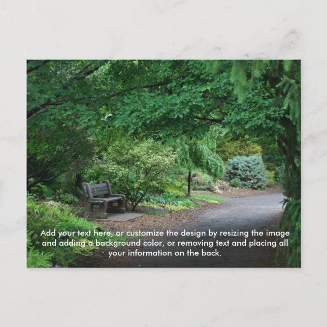 Postkarte für den japanischen Garten 2 (Vorderseite)