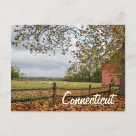 Postkarte für den Landbetrieb Connecticut