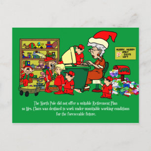 Postkarte für den Nordpol
