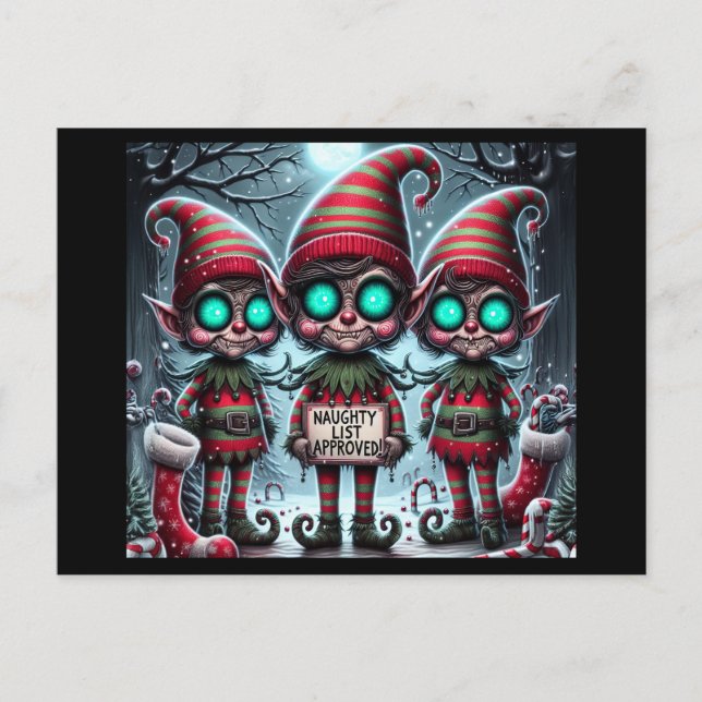 Postkarte für den Nordpol (Vorderseite)