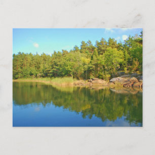 Postkarte für den schwedischen Landskatalog