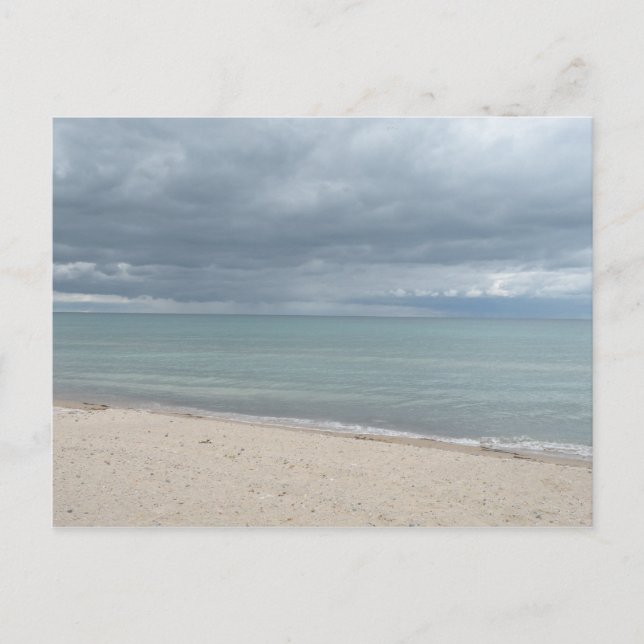 Postkarte für den Seestrand (Vorderseite)