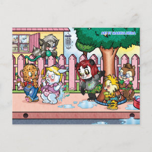 Postkarte für den Sommertag