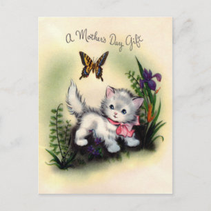Postkarte für den Vintagen Muttertag