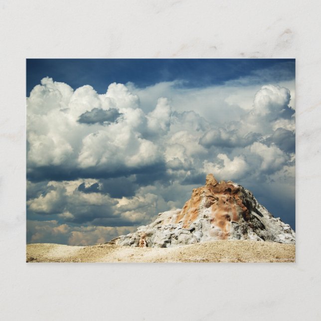 Postkarte für den weißen Dome (Vorderseite)