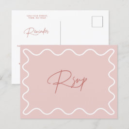 Postkarte für die Erinnerung der Wavy Border-UAWG