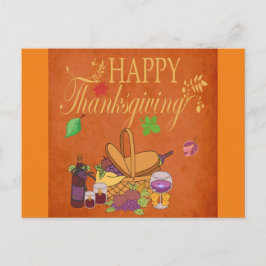 Postkarte für die Herbstdekoration