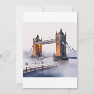 Postkarte für die Londoner Brücke