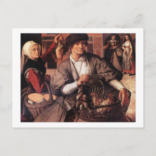 Postkarte für die Marktforschung